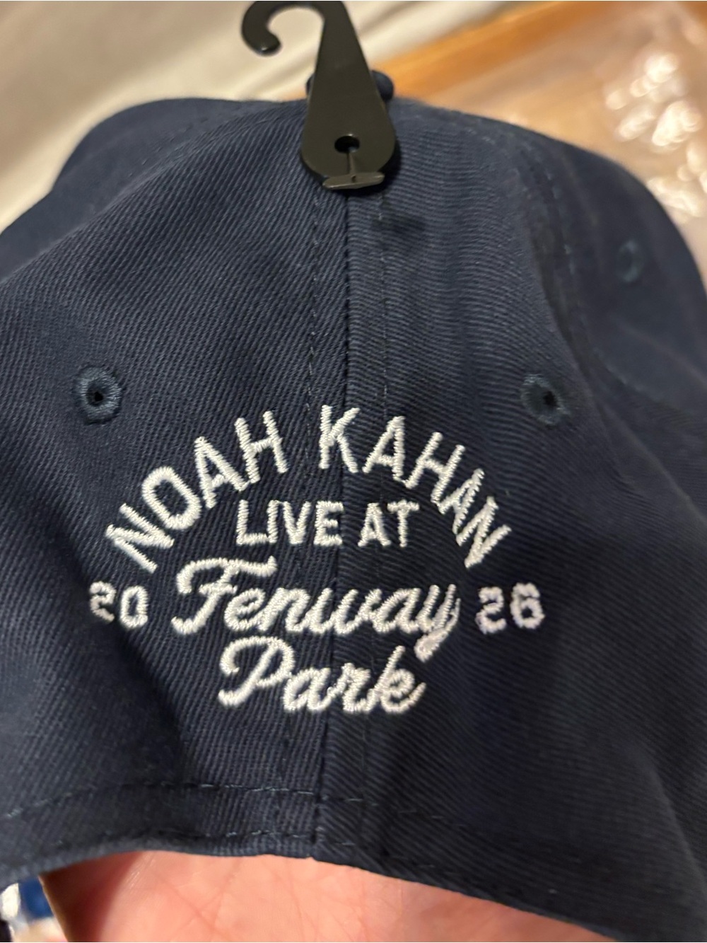 Boston Red Sox Noah Kahan Live at Fenway Concert Baseball Hat - Picture 3 of 4